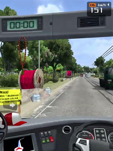 I DELIVER FULL POWER WITHOUT LOSING TRACTION! #bussimulatorindonesia #bussidlegend