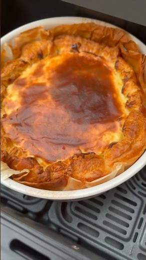 Air Fryer Pastry Flan! Very easy to make 😍🤩❤️👌🏻￼