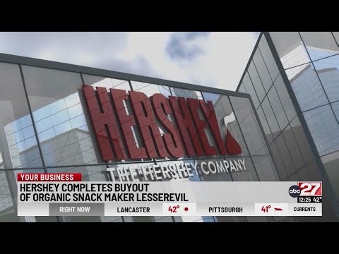 Hershey completes buyout of organic maker LesserEvil