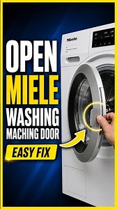 How To Open Miele Washing Machine Door