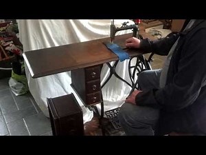 Serviced Rare Antique Howe Model B Treadle Sewing Machine 1126390