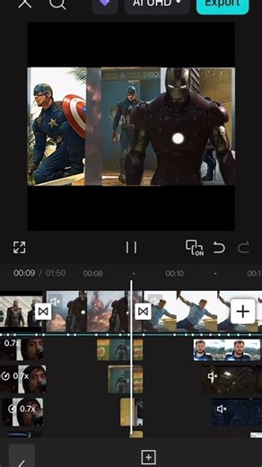 MARVEL trio Edit tutorial... 👏👏👏#foryou #marvel #marvelcharacter #shorts