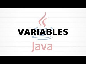 Variables | Java For Beginners