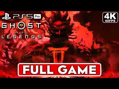 GHOST OF YOTEI LEGENDS Gameplay Walkthrough FULL GAME [4K 60FPS PS5 PRO] - No Commentary