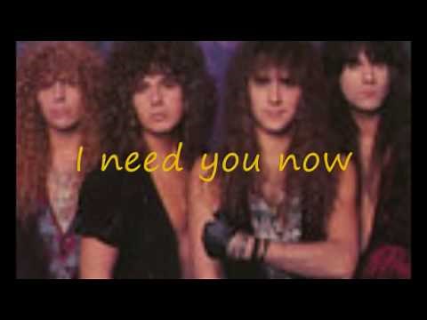 i need you now lyrics by firehouse