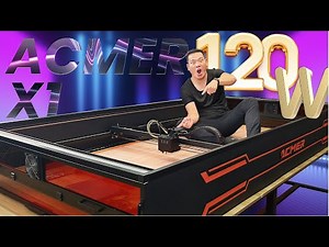 ACMER X1: World's 1st 120W & 4W IR Water-Cooled Laser & CNC
