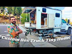 You Won’t Believe This Custom BOX TRUCK Tiny Home Build