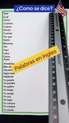 30 Palabras en Inglés para Aprender Fácilmente