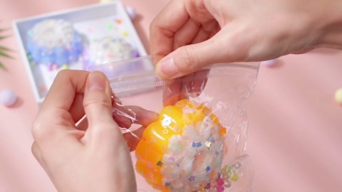 Pickmesh 4 Pcs Taba Fidget Toys Fufu Soft TPR Stress Relief Fidget Toys Soft Sticky Sensory Gift for Anxiety Relaxation for Kids Adults for Office School Party Favors (Cake)