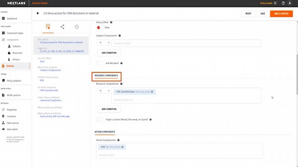 CloudAz: Implement Export Control Policies - ITAR | NextLabs Unified Zero Trust Policy Platform