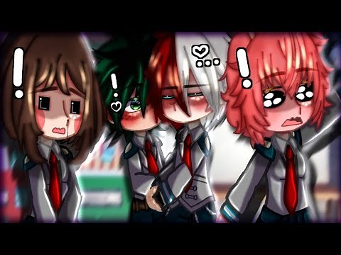 Unexpected kiss 🙀💋 || Meme TodoDeku || Original Concept? || 🇪🇸/🇧🇷/🇺🇸 || Bnha ♡ •