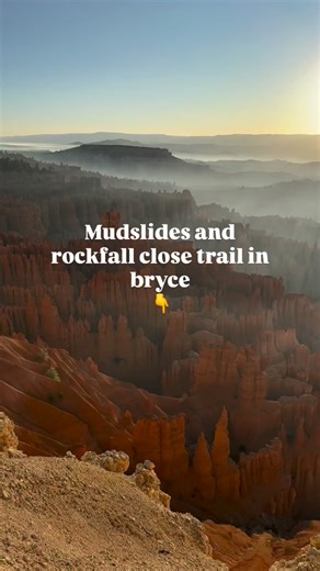 Multiple mudslides have forced the full closure of the Navajo Loop Trail at Bryce Canyon National Park, park officials confirmed. The slides, triggered by recent weather conditions, have made sections of the popular trail unsafe for hikers. Crews are assessing the damage and working to stabilize affected areas, though officials have not announced a timeline for reopening. The Navajo Loop is one of Bryce Canyon’s most visited trails, known for its steep switchbacks and close-up views of the park’