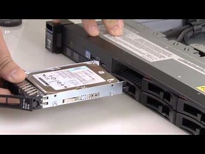 IBM System x3250 M5 Installation - HW HDD