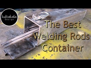 How to make Welding Rods storage container