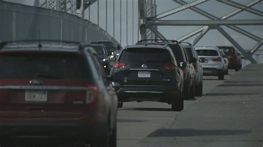 Work begins on the Sagamore Bridge