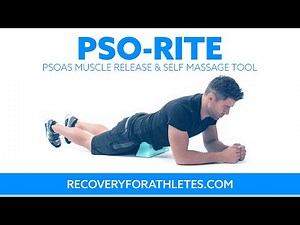 Pso-Rite psoas massager and self-massage tool