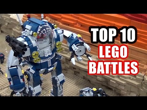 Top 10 Epic LEGO Alien Battles!