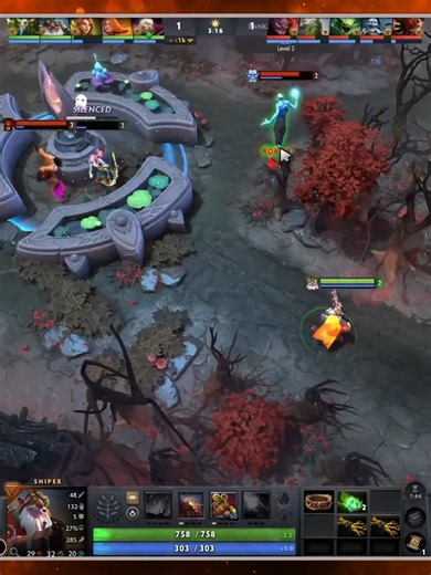 Ultimate Sniper Basher Build in Dota 2 Patch 7.40c