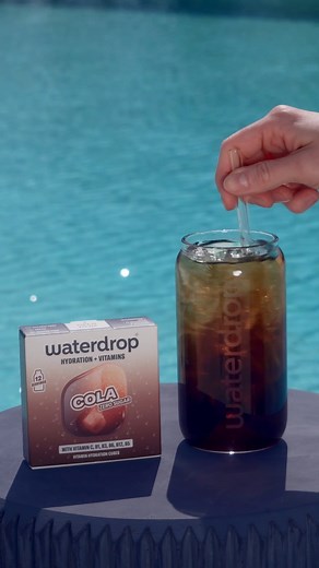 Poolside Hydration with Zero Sugar Cola