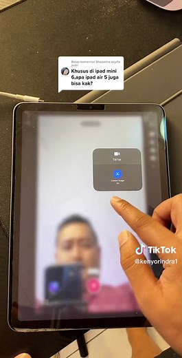 Cara Aktifkan Fitur Center Stage di iPad untuk Live TikTok