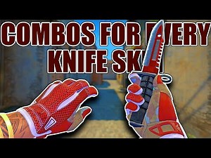 GLOVE COMBOS FOR EVERY KNIFE SKIN (Part 1) ★ CS:GO Showcase