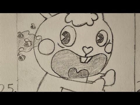 Lost Media: HTF "Bee My Valentine" - Lost Storyboard