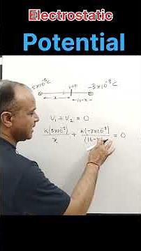 Electric Potential problem // NCERT exercise 2.1
