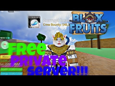 Free private server in Blox fruit without spending robux....