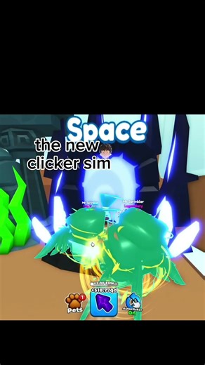 the new clicker sim #roblox #viral #edit #cc