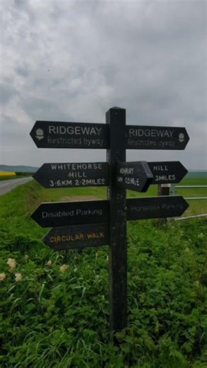 A Route a Day in May - Day 6 Explore a popular section of the Ridgeway National Trail, the oldest track in Britain. First up on this circular route is Wayland's Smithy - a Neolithic chambered long barrow, once believed to be the home of Wayland, the Saxon god of metal working. This atmospheric site lies a mile along the Ridgeway National Trail from Uffington Castle, an early Iron Age hillfort, below which lies the Uffington White Horse, whose famous skeletal outline dates back over 3000 years. F