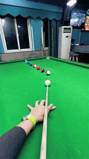 Plant Shot Perfection – Balls Kiss Like Pros #billiards #snooker #viral #sports #shorts #shots