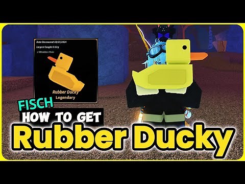 How To Catch the Rubber Ducky in Fisch - EASY Guide