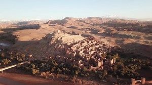 Aït Benhaddou, Morocco: Drone explores historic village between the Sahara and Marrakesh
