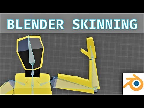 [#2] Skinning your character in Blender 2.9 with vertex groups