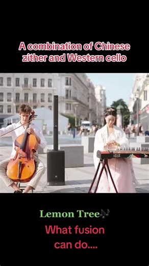 What an Eastern and Western musical instruments together can produce...