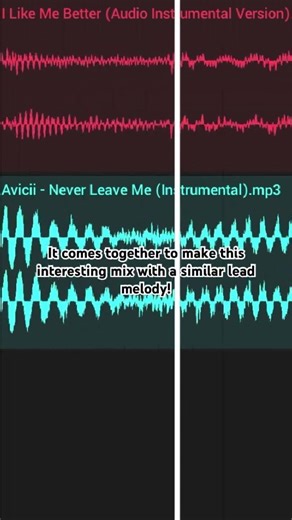 Two different songs, pretty similar melodies! :D #music #mashup #aviciisongs #musictheory #edmsong