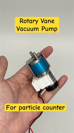 Rotary Vane Vacuum Pump 6L For Particle Counter 6V 12V Vacuum Pumps #micropump #bodenflo