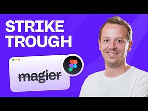 How to strikethrough text in Figma