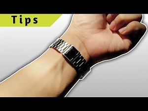 CARA MENGECILKAN JAM TANGAN RANTAI / TALI JAM