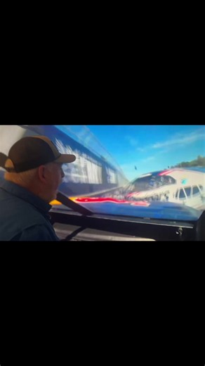 Big Crash on the restart! #nascar #nascartiktok #sports #racing #foryoupage
