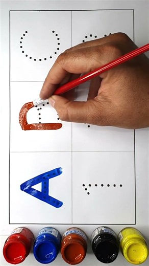 ABC drawing and tracing | #shorts #aforapple #trending