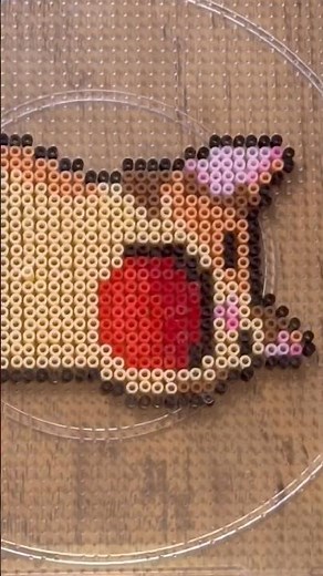 DIY Meme Fuse Bead Easy Craft Ideas - Pop Cat! 🐱