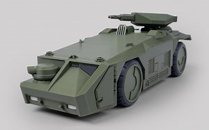 [3D打印] Alien APC（M577) 装甲运兵车