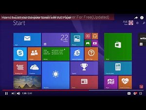 How to Record your Computer Screen with VLC Player