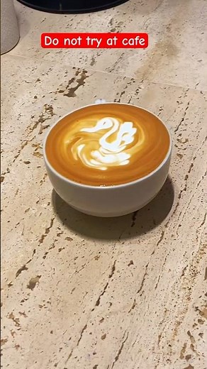i tried new technique for making best latte art#tutorial #coffeelatteart #latteart #coffee