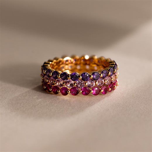 Lace Eternity Birthstone Ring by Caitlyn Minimalist • Dainty Infinity Gemstone Ring • Personalized Jewelry • Birthday Gift for Mom • RR215 - Etsy