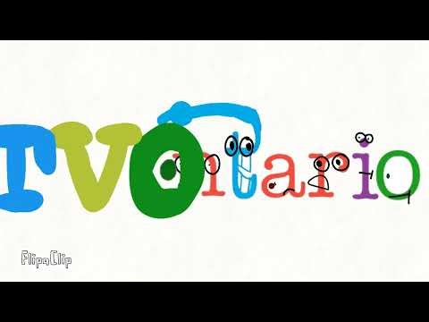 Los errores de logotipo de TVOntario: Toma 5: T, V y O están sobre inflados.
