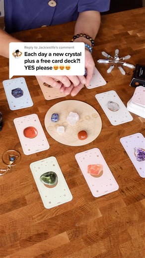 52 reactions |  Count down with crystals! Get our Crystal Advent Calendar + FREE Crystal Wisdom Card Deck and unwrap 25 natural, ethically-sourced gems — one for each day. ✅ 25 unique crystals + affirmations ✅ Free card deck to explore crystal meanings ✅ Perfect gift for the crystal lover in your life  Tap Shop Now to grab yours before they’re gone. Headline: 25 Crystals + Free Card Deck  The ultimate holiday gift for crystal lovers. | Mindful Souls | Facebook