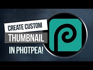 How to Create Free Youtube Thumbnail - Step by Step - Photopea