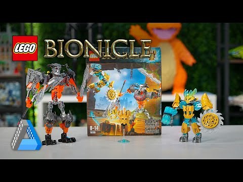 LEGO® Bionicle 70795 Mask Maker vs Skull Grinder | Review